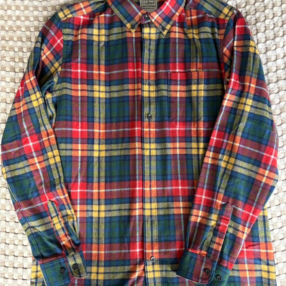 L.L.Bean Flannel Men's Shirt